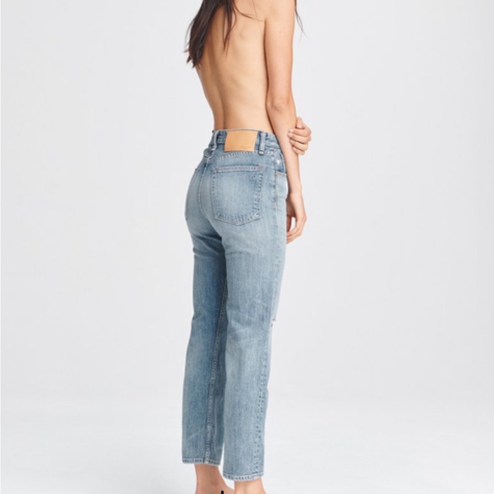 BOGO Rag & Bone Maya High Rise Straight in Orion. EUC. - Picture 3 of 7